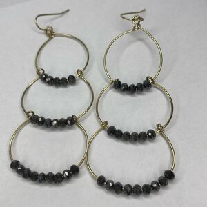 3 Tiered 3” Drop Earrings